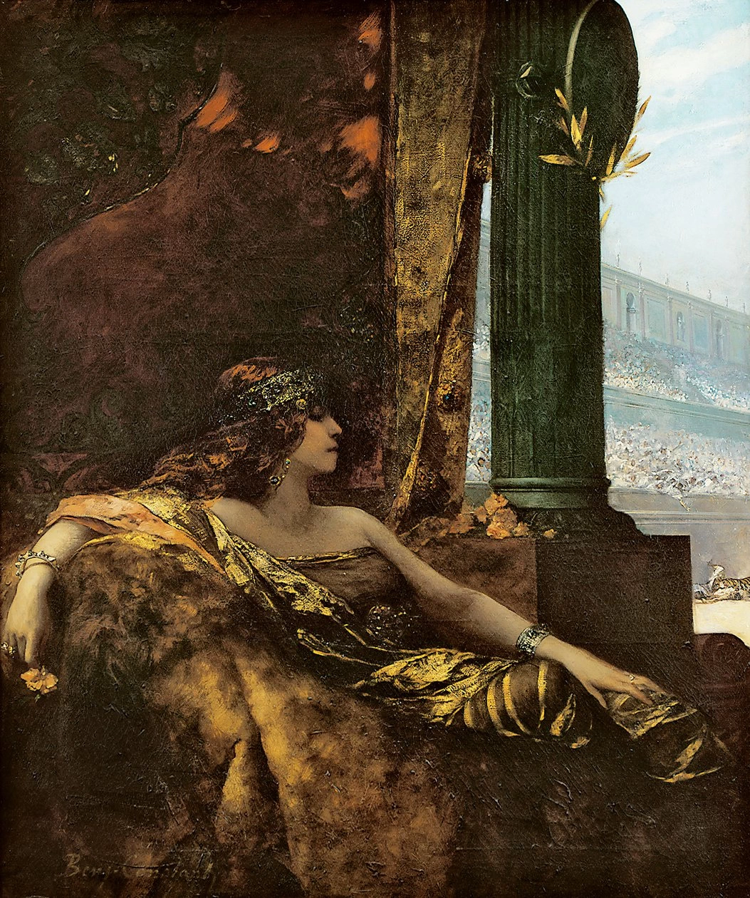 Jean - Joseph Benjamin, Constant, 102, L'imperatrice Teodora al Colosseo